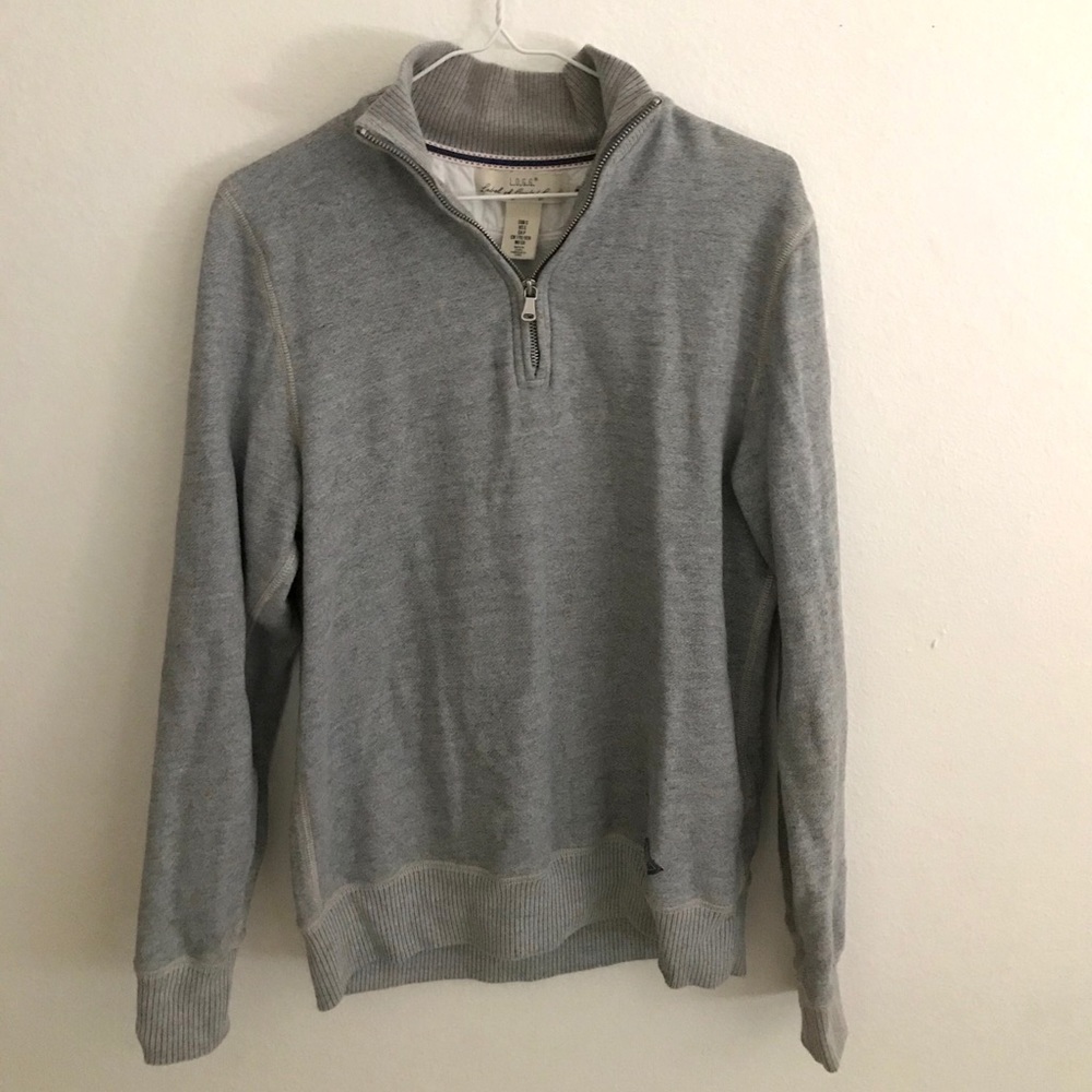 Grey Zip Up Sweatshirt